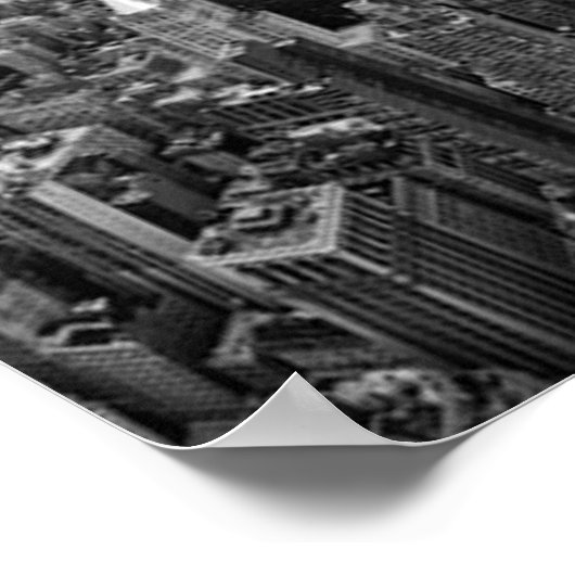 New York Skyline Poster (Hoek)