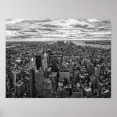 New York Skyline Poster (Voorkant)