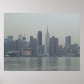 New York Skyline Poster (Voorkant)