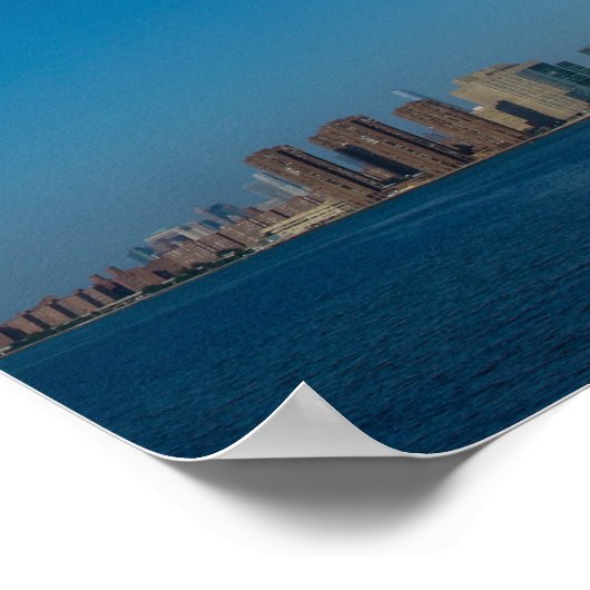 New York Skyline Poster (Hoek)