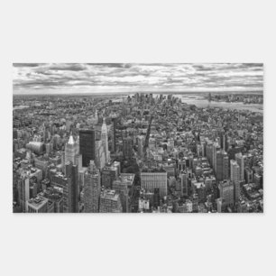 New York Skyline Rechthoekige Sticker