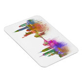 New York Skyline - Regenboog Magneet (Rechterzijde)