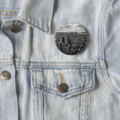 New York Skyline Ronde Button 5,7 Cm (In situ)