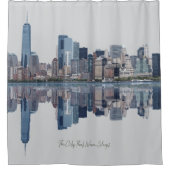 New York Skyline Shower Curtain Douchegordijn (Voorkant)
