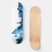 New York Skyline Skateboard (Voorkant)
