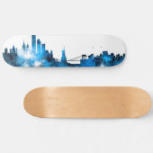 New York Skyline Skateboard (Horizontaal)