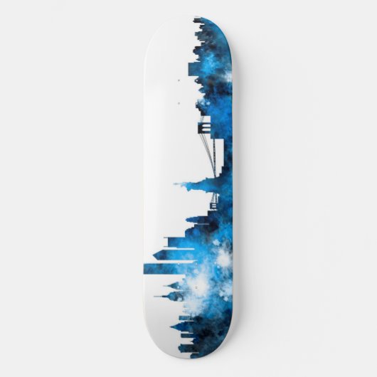 New York Skyline Skateboard (Voorkant)