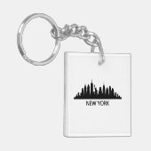 New York Skyline Sleutelhanger (Voorkant Links)