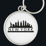 New York Skyline Sleutelhanger<br><div class="desc">New York Skyline</div>