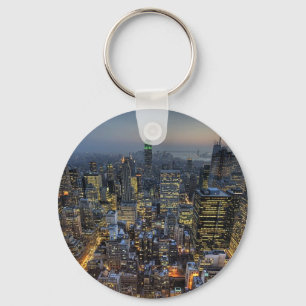 New York Skyline Sleutelhanger