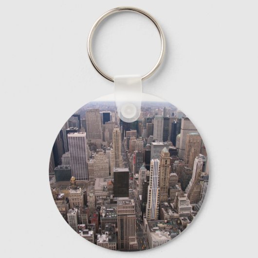 New York Skyline Sleutelhanger (Voorkant)