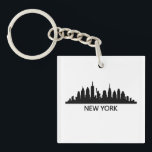 New York Skyline Sleutelhanger<br><div class="desc">New York Skyline</div>