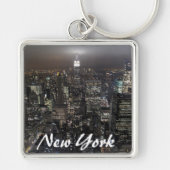 New York Skyline Sleutelhanger New York Souvenirs (Voorkant)