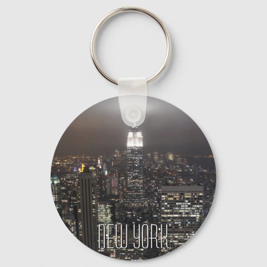 New York Skyline Sleutelhanger New York Souvenirs (Voorkant)