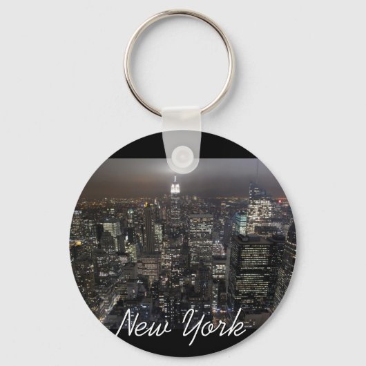 New York Skyline Sleutelhanger New York Souvenirs (Voorkant)