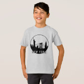 New York Skyline T-shirt (Voorkant volledig)