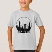 New York Skyline T-shirt (Voorkant)