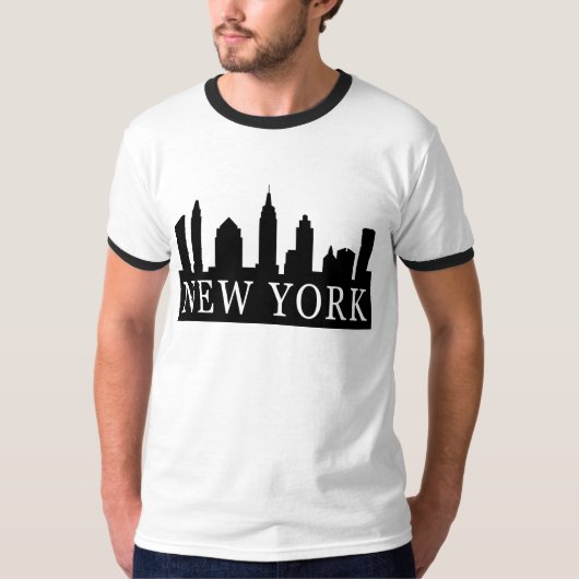 New York Skyline T-shirt (Voorkant)