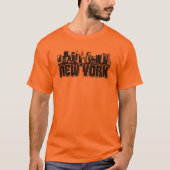 New York Skyline T-shirt (Voorkant)