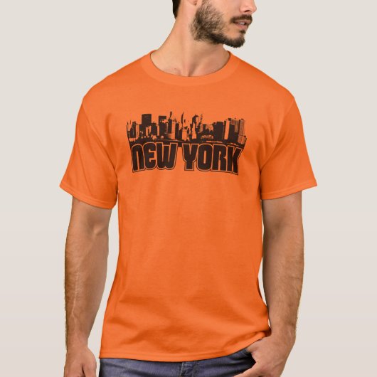 New York Skyline T-shirt (Voorkant)