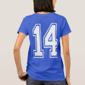 New York Skyline T-shirt - Dames (Achterkant)