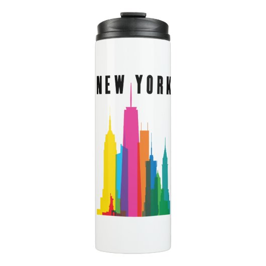 New York Skyline Thermosbeker (Voorkant)