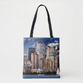 New York Skyline Tote Bag (Voorkant)
