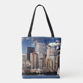 New York Skyline Tote Bag (Achterkant)