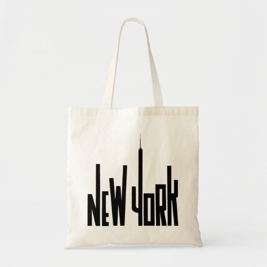 New York skyline Tote Bag (Voorkant)