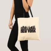 New York Skyline Tote Bag (Voorkant (product))