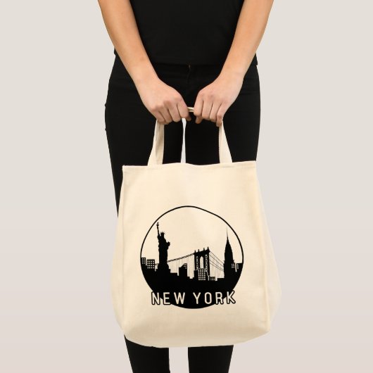 New York Skyline Tote Bag (Voorkant (product))