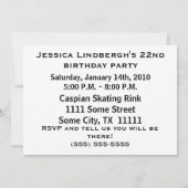 New York Skyline Uitnodiging (Achterkant)