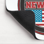 New York Skyline | Verenigde Staten-vlag Muismat (Hoek)