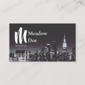 New York Skyline Visitekaartje (Voorkant)