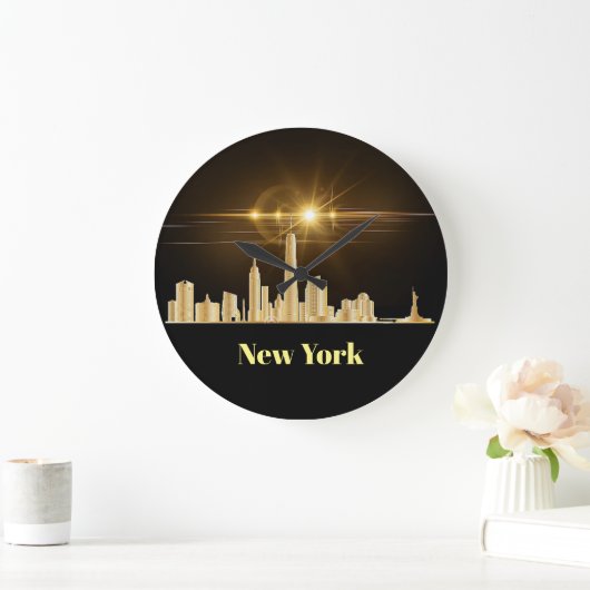 New York Skyline wandklok (Huis)