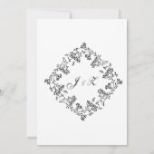 New York Skyline Wedding Uitnodiging (Achterkant)