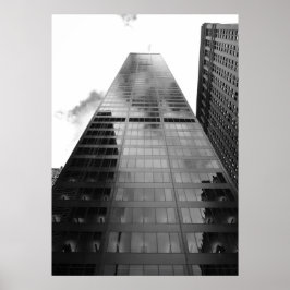 New-York Skyscraper Reflection - Kunstdruk Poster