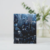 New York Skyscrapers Briefkaart (Staand voorkant)