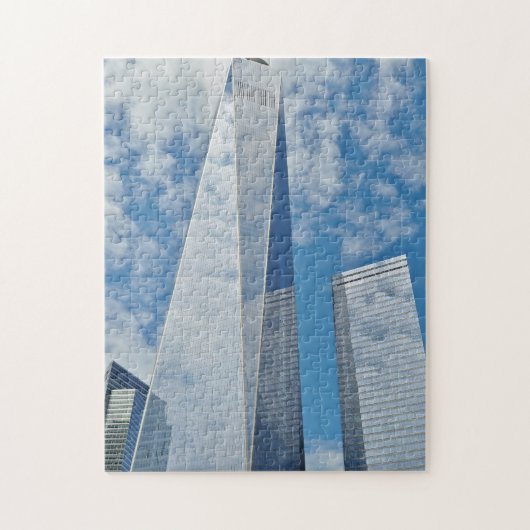 New York Skyscrapers. Legpuzzel (Verticaal)