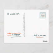 New York slaapt nooit! Briefkaart (Achterkant)