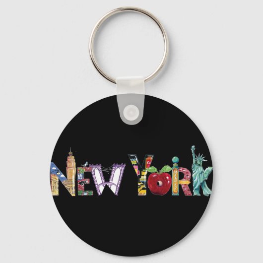 New York sleutelhanger (Voorkant)
