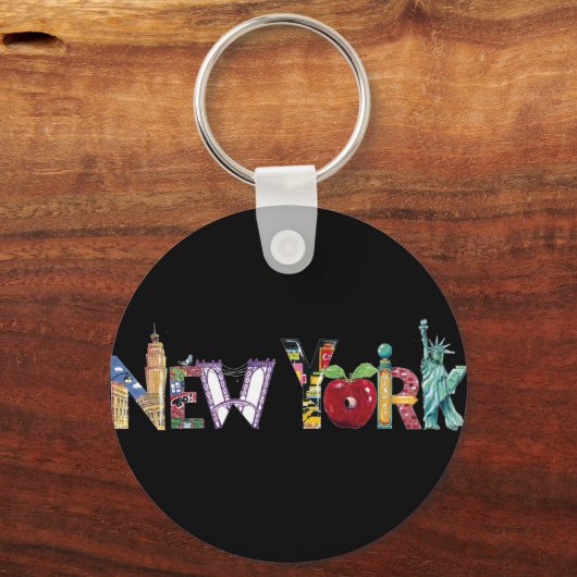 New York sleutelhanger (Voorkant)