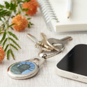 New York Sleutelhanger Statue of Liberty NYC Souve (Zijkant)