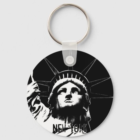 New York Sleutelhanger Statue of Liberty NYC Souve (Voorkant)