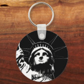 New York Sleutelhanger Statue of Liberty NYC Souve (Voorkant)