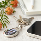 New York Sleutelhanger Times Square New York Souve (Zijkant)