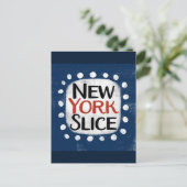 New York Slice Briefkaart (Staand voorkant)