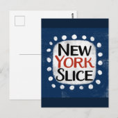 New York Slice Briefkaart (Voorkant / Achterkant)