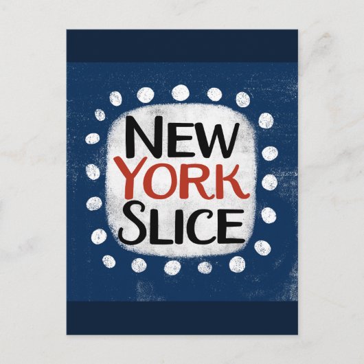 New York Slice Briefkaart (Voorkant)