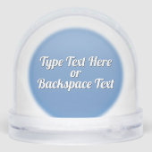 New York Snow Globe NY Statue of Liberty Snowglobe Sneeuwbol (Achterkant)